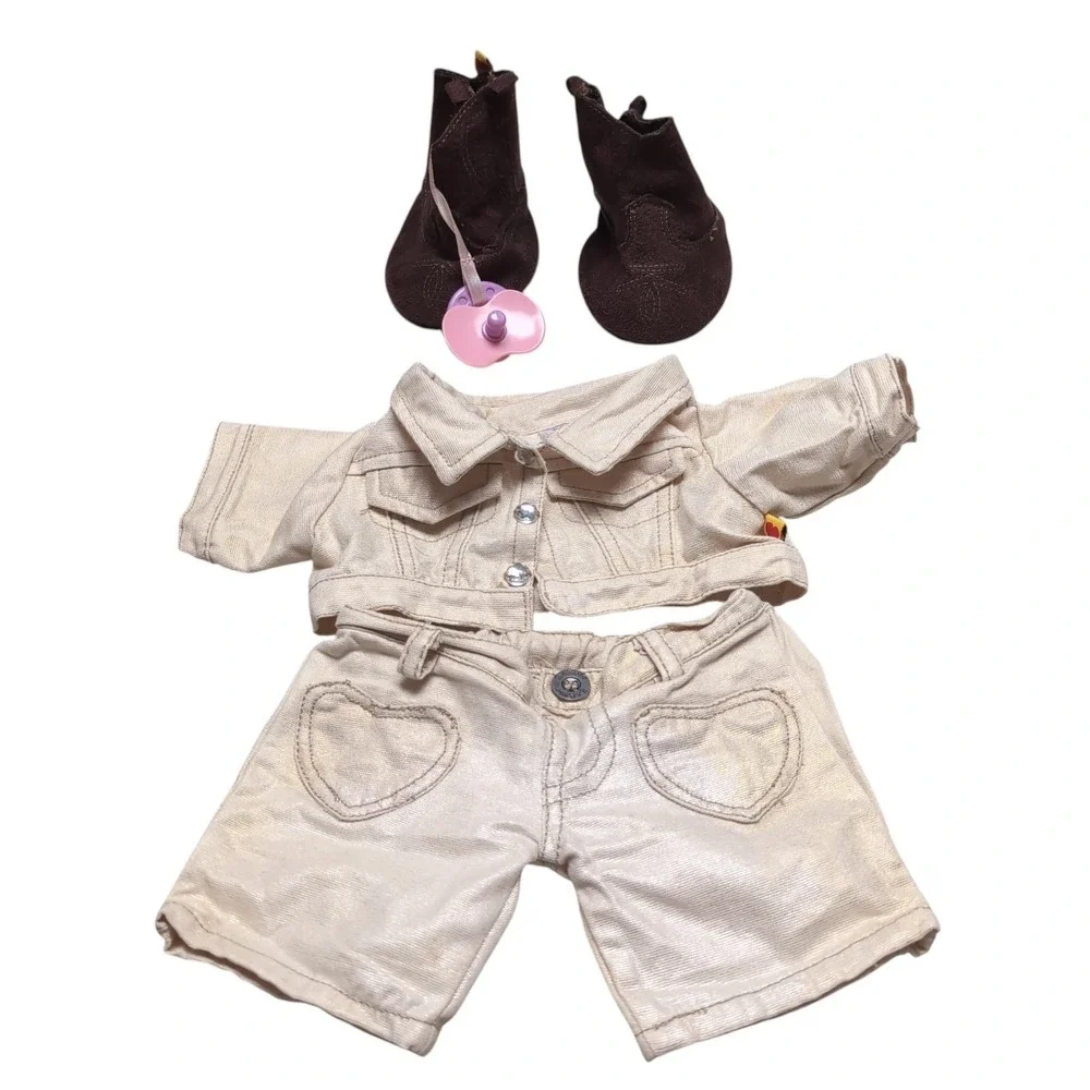 Build A Bear BAB Girl Clothes 20 pc Lot Clothing Shoes Outfits Accessories FAIR